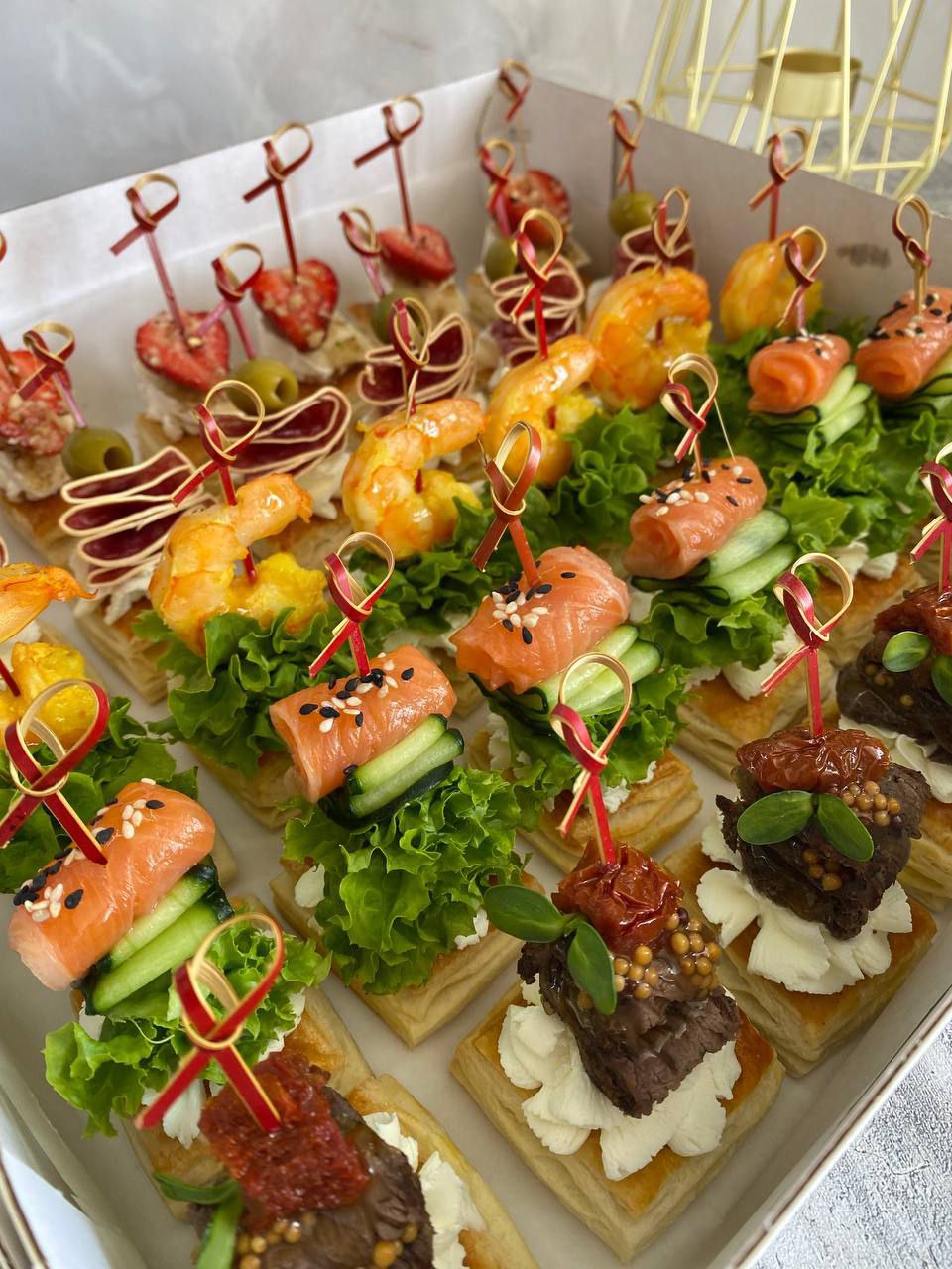 Канапе для фуршета в Чите